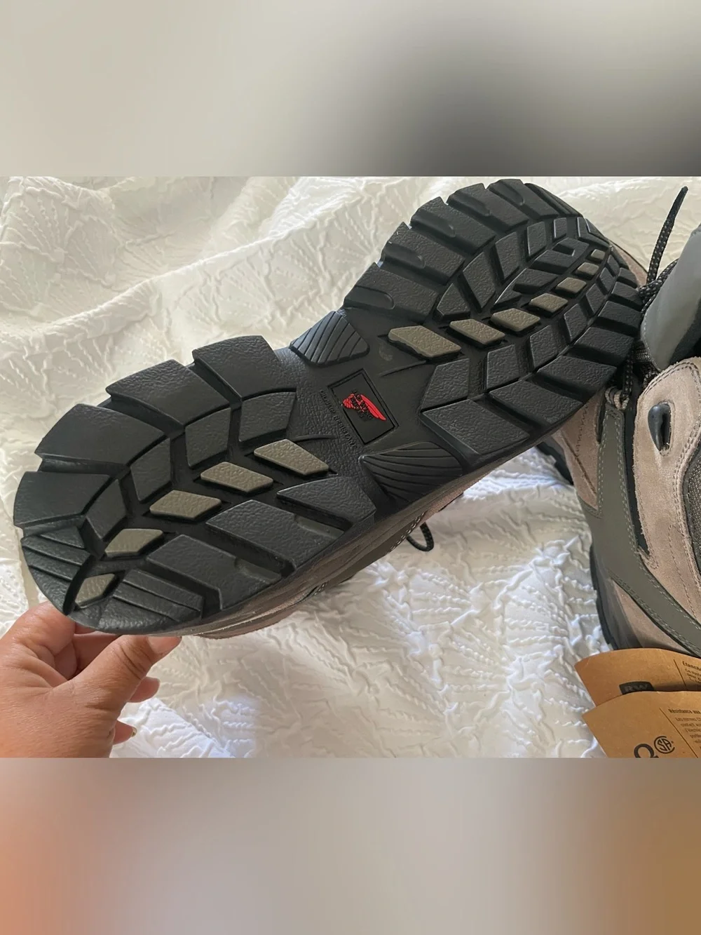 TRUHIKER 11.5 Red Wings  Waterproof Puncture & Slip Resistant  Safety Toe Hiker
